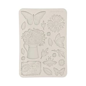 Stamperia - Daisy Art A5 Silicon Mould Daisy and Butterfly