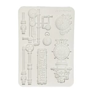 Stamperia - Gardens of Time A5 Silicon Mould Creative Art