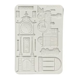 Stamperia - Gardens of Time A5 Silicon Mould Train and Longc