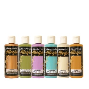 Stamperia - Gardens of Time Allegro Paint Kit