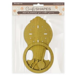 Stamperia - Gardens of Time MDF Crafty Shapes Blank Pendulum