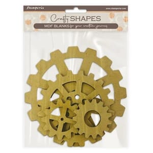 Stamperia - Gardens of Time MDF Crafty Shapes Blank Gears