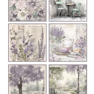 Reprint klippeark - Timeless Tags, str A4