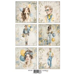 Reprint klippeark - Summer Meadow Celebration, str A4