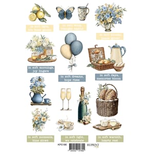 Reprint klippeark - Summer Meadow, str A4