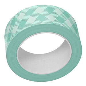 Lawn Fawn - Aqua Gingham Washi Tape