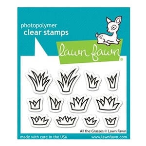 Lawn Fawn - All The Grasses Clear Stamps