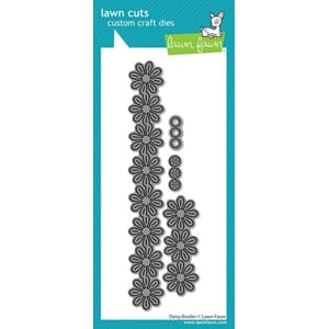 Lawn Fawn - Daisy Border Stand-Alone Lawn Cuts Dies