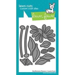 Lawn Fawn - Big Blossom Flowers Stand-Alone Lawn Cuts Dies