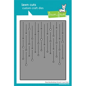 Lawn Fawn - Rainy Day Backdrop: Portrait Stand-Alone Lawn Cu