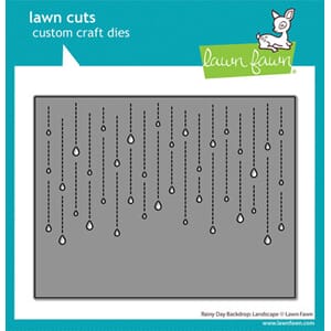 Lawn Fawn - Rainy Day Backdrop: LandscapeStand-Alone Lawn Cu