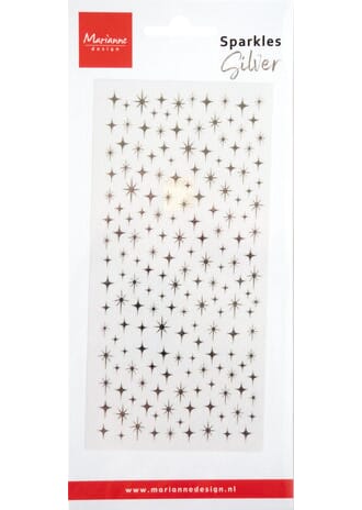 Marianne Design - Decorations Sparkles Silver