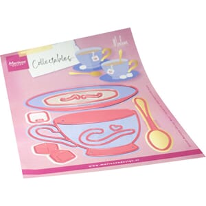 Marianne Design - Collectables Cup & Saucer by Marleen