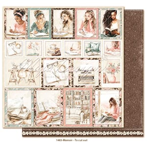 Maja Design: Cards to cut - Memoir