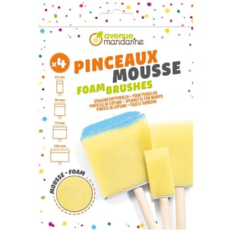 My Mandarine - Skumpensel sett, 4 stk