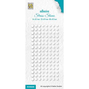 Nellie Snellen - Clear Adhesive Strass-Stones