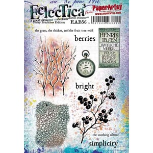 PaperArtsy - E³ Alison Bomber 56 Berry Branches