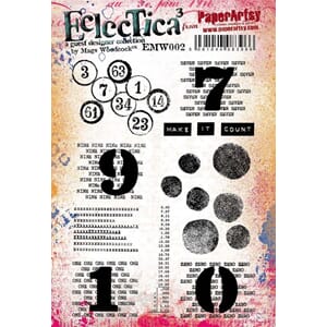 PaperArtsy - E³ Mags Woodcock 02 Stamps