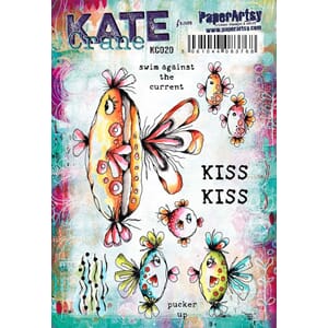 PaperArtsy - Kate Crane Stamp Set 020
