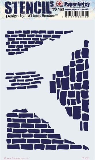 PaperArtsy - Stencil 502