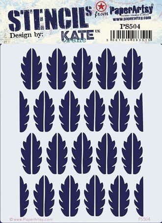 PaperArtsy - Stencil 504 by Kate Crane