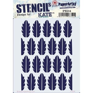 PaperArtsy - Stencil 504 by Kate Crane