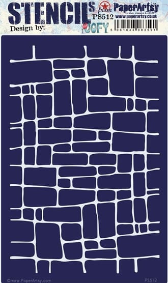 PaperArtsy - Stencil 512 by JoFY