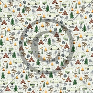 Papirdesign: Camping - Fremtidsdrøm