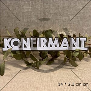 Papirdesign - Konfirmant 37 dies
