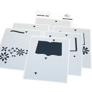 Pinkfresh Studio - Floral Tale Artful Foundations Stencil