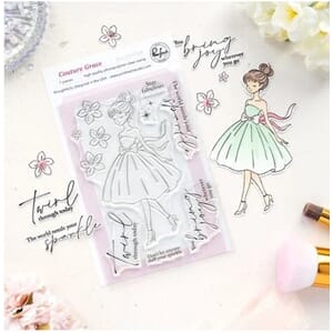 Pinkfresh Studio - The Couture Edit Stamp Couture Grace
