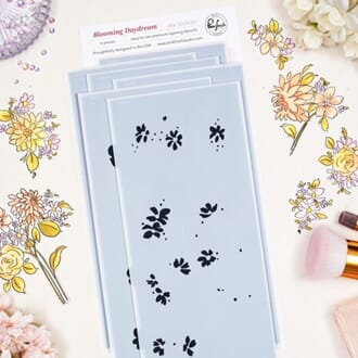 Pinkfresh Studio - The Daydream Edit Stencil Blooming Daydre