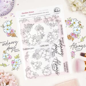 Pinkfresh Studio - The Daydream Edit Stamp Garden Grace