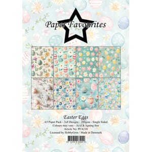 Paper Favourites - Easter Eggs A5 Paper Pack