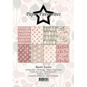 Paper Favourites - Rustic Easter A5 Paper Pack