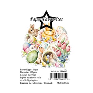 Paper Favourites - Die-Cuts A7 Easter Eggs
