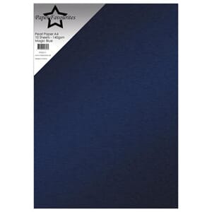 Paper Favourites - Magic Blue A4 Pearl Paper 240gsm