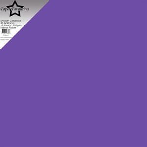 Paper Favourites - Eternal Purple Smooth Cardstock