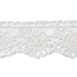 Prym blonde - Brodert tyll, bredde 25 mm, metervare