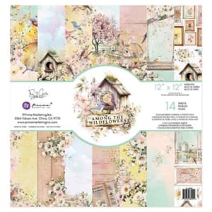 Prima - Among the Wildflowers 12x12 Inch Paper Pad