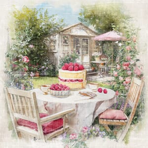 Reprint: Romantic - Summer Garden