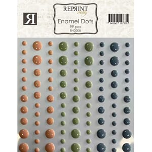 Reprint - Adhesive Enamel Dots Quiet Moment