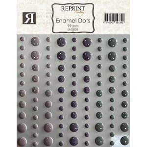 Reprint - Adhesive Enamel Dots Timeless