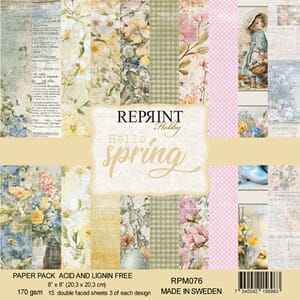 Reprint - Hello Spring 8x8 Collection Pack