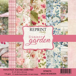 Reprint - Summer Garden Collection 8x8 Collection Pack