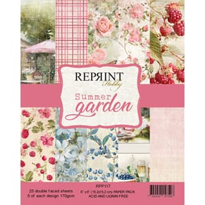 Reprint - Summer Garden 6x6 Inch Paper Pack