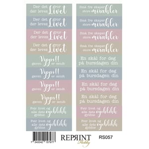 Reprint - The Pottery Text Collection Stickers