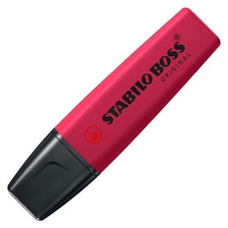 STABILO - Rød Highlighter STABILO BOSS ORIGINAL