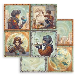 Stamperia: 4 Cards - A New Beginning