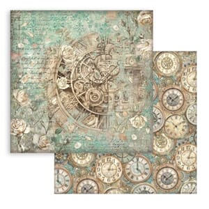 Stamperia: Clock and Roses - Gardens of Time